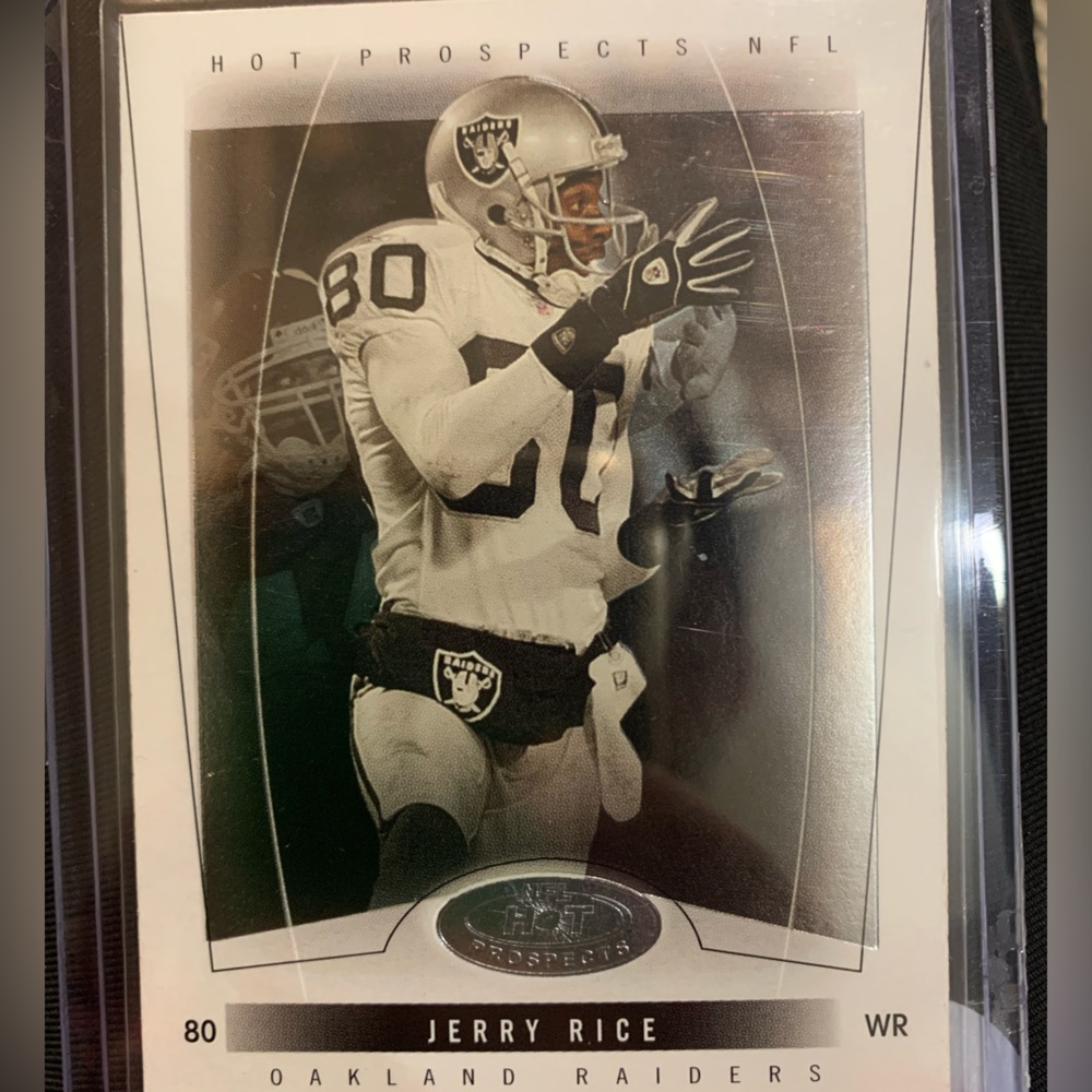 Jerry Rice football cards bundle